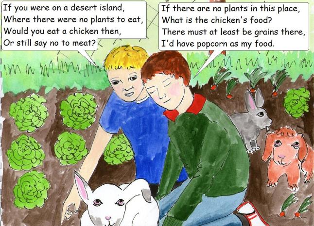vegan comics for children