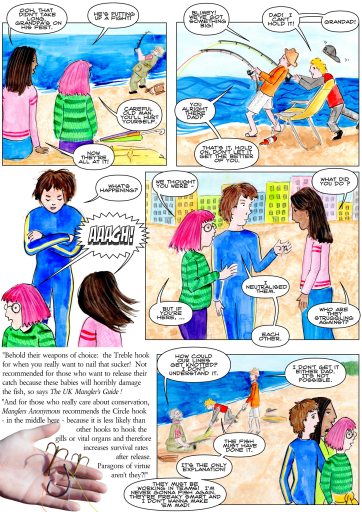 Venus Aqueous vegan superhero comic for kids